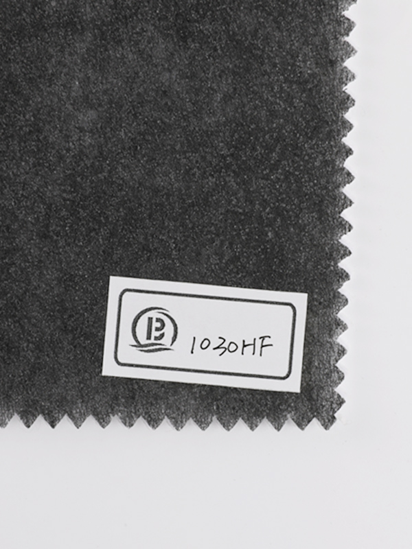 Polyester 1030HF Abscinde Plumarium Backing Non Texta Fusible Hard Handfeeling Interlining