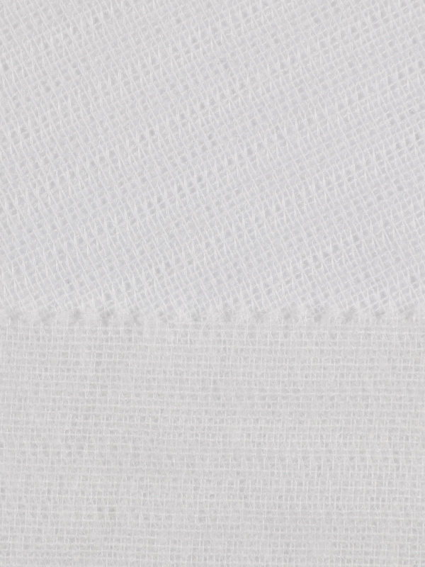 Polyester Viscose Brushed leve pondus Knitted Fusible Tunica texta Double Dot Interlining